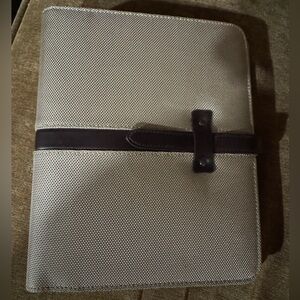 Franklin Covey Beige and Dark Brown planner…